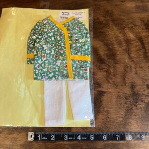 5/$20 Handmade 14" multi jointed doll nurse outfit